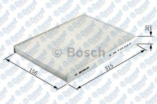 POLEN FİLTRESİ P406 1.6-1.8-2.0-2.2 16V resmi