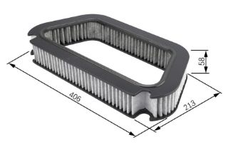 POLEN FİLTRESI AUDI A8 2.8 / 3.0 / 3.2 / 3.7 / 4. / 4.2 / 6.0 TDI / QUATTRO 03> KARBONLU resmi
