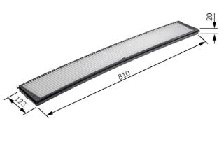 STANDART KABİN FİLTRESİ resmi