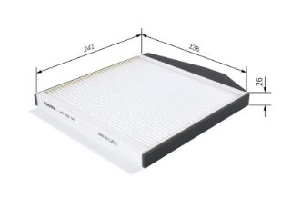 STANDART KABİN FİLTRESİ resmi