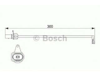 ÖN BALATA FİŞİ İKAZ KABLOSU AUDI A4 1.8TFSI-2.0TFSI 07-15 2.0TFSI QUATTRO 09-12 resmi