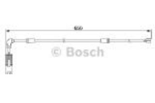 ÖN BALATA FİŞİ İKAZ KABLOSU BMW E46 00-05 E46 330CD 05 650MM resmi
