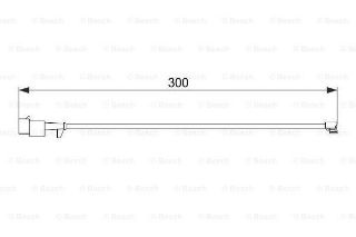 DİSK BALATA İKAZ KABLOSU (300MM) DAILİ IV 29L 10V 06- resmi