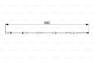 FREN BALATA FİŞİ ARKA BM 2F45-F46-X1 F48- MİNİ F54-55-56-57 14- resmi