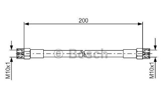 FREN HORTUMU; ARKA. 200.00 MM resmi