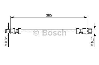 FREN HORTUMU. 385.00 MM resmi