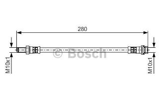 FREN HORTUMU. DIŞ. ARKA280.00 MM resmi