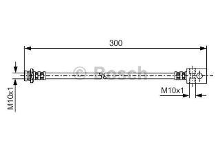 FREN HORTUMU. 300.00 MM resmi