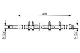 FREN HORTUMU IVECO DAILY 06-11 resmi