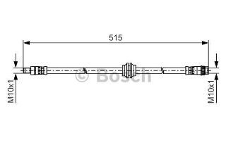 FREN HORTUMU; ÖN. 525.00 MM resmi
