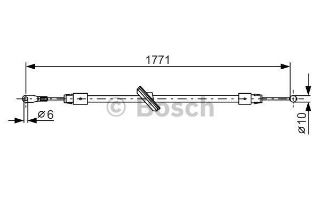 FREN TELİ. 1771 MM resmi