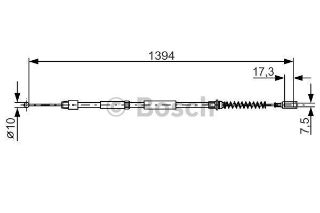 FREN TELİ. 1394 MM resmi