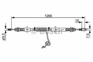 FREN TELİ, 1266  MM resmi