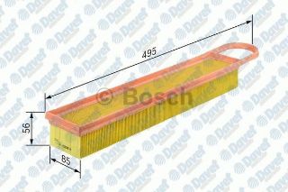 HAVA FİLTRESİ C3 09 C4 08 BERLİNGO 10 P207 07 P308 07 P3008-PARTNER TEPEE 10 1.4-1.6 16V resmi