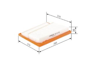 HAVA FİLTRESİ MERCEDES W211 219 221 164 05> resmi