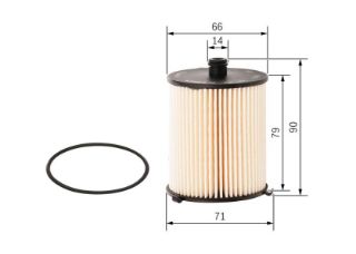 YAKIT FİLTRESİ 1.4 D4D YARIS (P13) 12-18 resmi