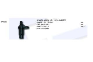 KRANK MILI SENSORU-(FIAT: PANDA "1.2" / 500 "1.2" 09>/ PUNTO EVO "1.2" 09>12 ) resmi