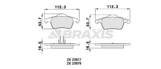 ARKA FREN BALATASI S60 00>10 S70 97>00 S80 98> V70 97>07 XC70 00> resmi