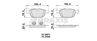 ÖN  FREN BALATASI VOLVO XC60 08> / XC90 2.4 D5 02>15 resmi