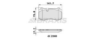 FREN BALATASI ÖN W211 05>08 W221 06>13 C216 06>13 R230 01>12 resmi