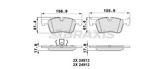 ÖN  FREN BALATASI BMW F20 F21 F30 F31 F32 F33 F36 resmi