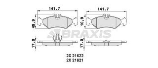 ARKA FREN BALATASI SPRINTER 901 902 903 904 96>06 LT 28 35 46 96>06 resmi