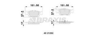 ÖN  FREN BALATASI BMW E46 E36 91>05 resmi