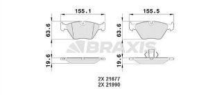 ÖN  FREN BALATASI BMW E39 E46  X3 E83 resmi