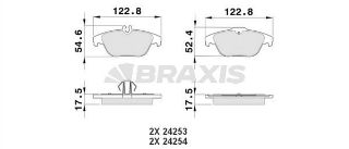 FREN BALATASI ARKA X204 08>15 W204 07>14 S204 07>14 C207 11>16 A207 10>16 resmi