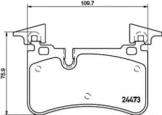 FREN BALATASI ARKA W204 AMG 08>14 S204 AMG 08>14 C204 AMG 11> C218 AMG 11>17 W212 AMG 11>16 resmi