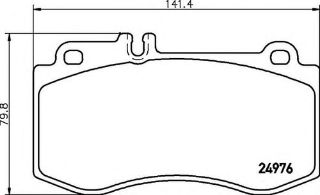 FREN BALATASI ÖN X218 14>17 C218 14>17 W212 13>15 S212 13>16 resmi