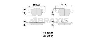 ÖN  FREN BALATASI 2008 Iİ208 II-P3008 P5008 C4 II DS4 DS5 C4 PICASSO 2,0HDI 16V 138PS 10 / 06 EP6CDT resmi