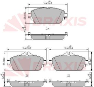 FREN BALATASI ÖN W205 14> S205 14> C205 15> A205 16> W213 16> S213 16> A238 17> resmi