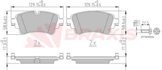 ARKA FREN BALATASI AUDI A4 1.4 TFSI 15> resmi