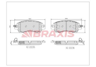 FREN BALATASI ÖN MAZDA 2 14 > resmi