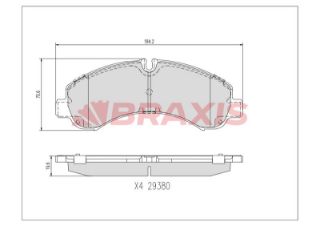 FREN BALATASI CANTER 3C15 05 > resmi
