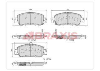 ÖN  FREN BALATASI ACCORD 2.0 2.4 2013> HRV 2015> resmi