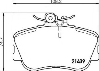 FREN BALATASI ÖN C-CLASS W202 94>00 S202 96>01 resmi