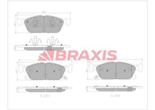 ÖN  FREN BALATASI FORD GALAXY/S-MAX 18->) resmi