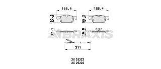 ÖN  FREN BALATASI P508 P508 SW 1.6 VTI.1.6 THP.1.6 HDI.2.0 HDI.2.2 HDI 11 / 10> resmi