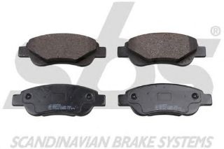 ÖN  FREN BALATASI C1 1.0.1.4 HDI (06 / 05 ) P.107 1.0.1.4HDI (06 / 05 ) TOYOTA AYGO 1.0 1.4HDI resmi