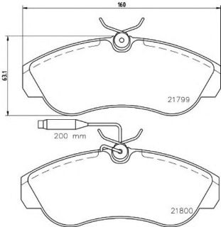 ÖN  FREN BALATASI BOXER DUCATO JUMPER 94 02 FISLI resmi