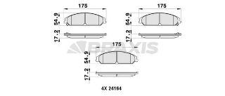 ÖN  FREN BALATASI LANCİA THEMA 3.0 CHRYSLER 300C resmi
