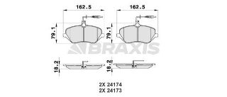 ÖN  FREN BALATASI P407 C6 2.2HDI 2.2 16V 3.0 2.7 resmi