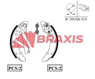 ARKA FREN BALATASI PABUC İBİZA II TOLEDO CORDOBA resmi