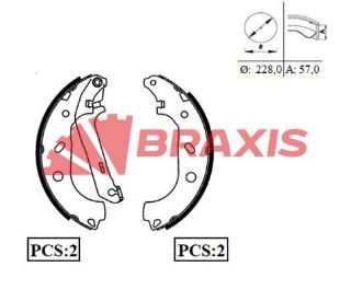 ARKA FREN BALATASI PABUC CONNECT 1.8TDCI 02>13 resmi