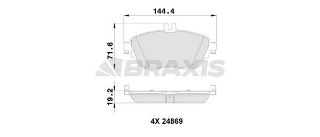 FREN BALATASI ÖN X117 15>19 W176 13>18 W246 11>18 C117 13>19  X156 13> resmi
