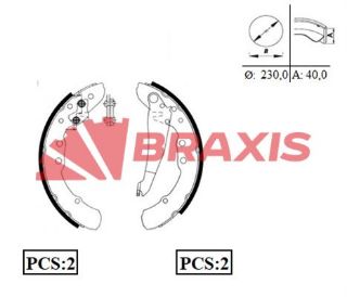 ARKA FREN BALATASI PABUC PASSAT PASSAT VARIANT 89 97 resmi