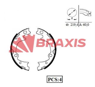 ARKA FREN BALATASI PABUC STAREX KAMYONET LIBERO 2004> resmi