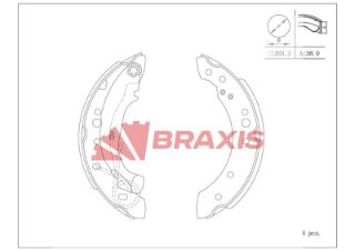 FREN BALATASI ARKA KAMPANA CLİO II 01> CLİO IV 12> / LOGAN 04> SANDERO 12> / 1007 05> / C2 02> C resmi